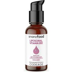 Codeage Nanofood Liposomal Liquid Vitamin B12 Methocobalamin Mixed Berry 2