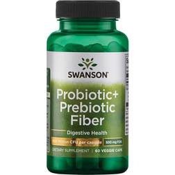 Swanson Probiotika Præbiotisk Fiber 60 Kapsler 60 stk
