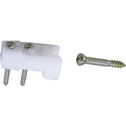 Perko Door Catches 2/Card White Nylon/Stainless