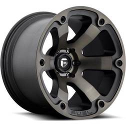 Fuel 1PC Aluminum Rim D564 BEAST 17X9in Matte Black