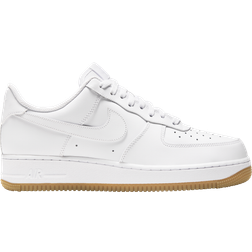 NIKE Air Force 1 '07 M - White/Gum Light Brown