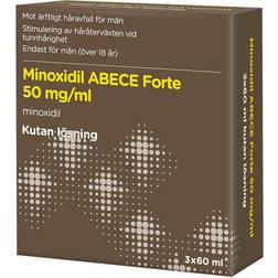 Minoxidil ABECE Forte 50mg/ml 60ml 3 st