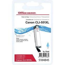 Office Depot Compatible Canon CLI-551C XL