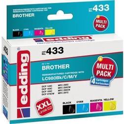Edding Printerpatroner Kompatibel EDD-433 Brother