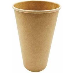 Kahvimuki Pahvi 40 cl 16 oz Ø90x137 mm valkaisematon Ruskea,50 kpl/ps (50 kpl)