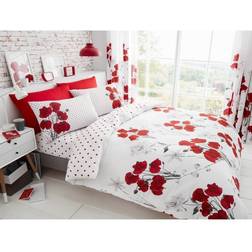 Gaveno Cavailia Poppy Double Duvet Cover Red (200x200cm)