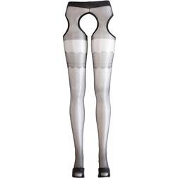 Cottelli Collection Sex-Strumpfhose mit Strumpfband