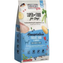 MAC's 2x12kg Mono Adult Kylling hundefoder 12kg