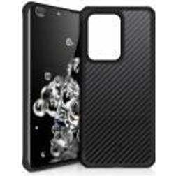 ItSkins BALLISTIC CARBON cover til Samsung Galaxy S20 Ultra 4G 5G Sort