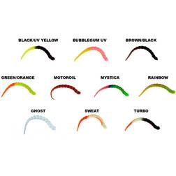 ProBaits Cobra 7,5cm Rainbow (Grøn/Orange/Gul)