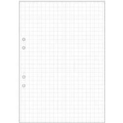 Staples Lösblad A4 rutat 10x10mm hålat