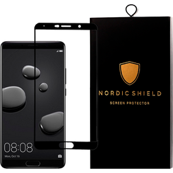 Nordic Shield Huawei Mate 10 Skærmbeskyttelse 3D Curved Sort (Blister)