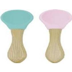 Minikoioi MINIKOIOI-FOOD LEARNING SPOONS GREEN PINK A 2 PCS