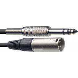 Stagg SAC3PSXM 3M Stereo Jack to Male XLR Cable