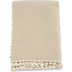 Venture Design Lias Microfiber Sengetæppe Beige (260x)