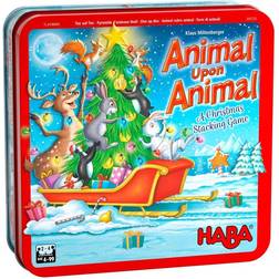 Haba Animal Upon Animal Christmas Edition Board Game