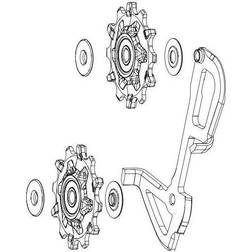 Sram Pulleyhjul og Cage Kit GX 1x11 11.7518.059.000