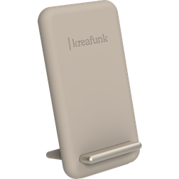 Kreafunk reCHARGE Trådlöst Laddningsställ 15W Ivory Sand