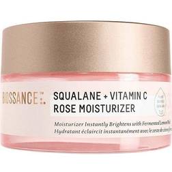 Biossance Squalane + Vitamin C Rose Brightening Moisturizer 1.69 50ml