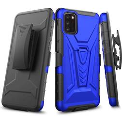 TCL A3X Shell Holster Dual-Layer Combo Case with Kickstand