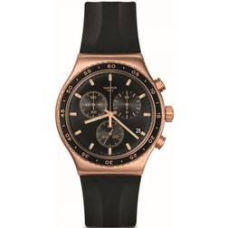Swatch Irony Chrono New YVG410 Stain Sheen Zwart