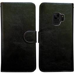 Leather Wallet Case for Galaxy S9