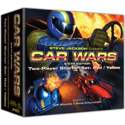 Steve Jackson Games Car Wars Sixth Edition Two Player Starter Set Red Yellow