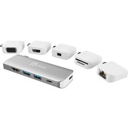 j5create JCD389 Ultradrive Kit USB-C Multi-Display Modular Dock