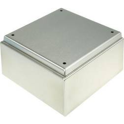 Rittal HD Series Stainless Steel Terminal Box, IP66, 200 mm x 200 mm x 120mm