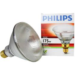 Philips 12X E27 PAR38 Infrarood Lamp 175W 230V Dimbaar