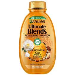 Garnier Ultimate Blends Marvellous Oils Shine Enhancing Vegan Shampoo Oil 400ml