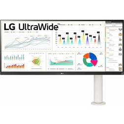 LG 34WQ68X-W 34" FHD LED USB HDMI Blanc