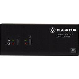 Black Box KVM audio USB switch 2 ports