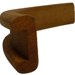 Roca teak yderhjørne kantliste yderhjørne 50/90°spor 10mm