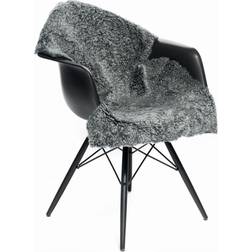 Natures Collection Premium kort krøllet Lammeskind Grå, Beige cm