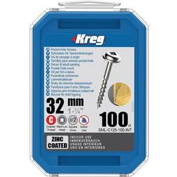 Kreg SML-C125-100-EUR HD Protec-Kote Pocket-Hole 100pcs