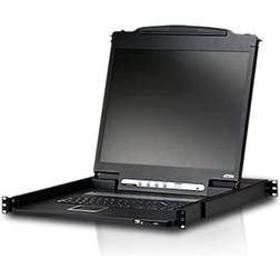 Aten CL3000N Console LCD Leggera a Guida 19 in 1280 x 1024 Pixel Metallo Nero