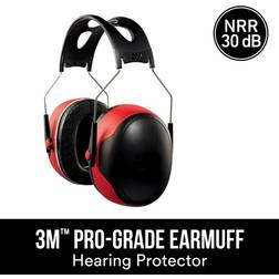 3M Pro-Grade 30 dB Steel Earmuffs Mulit-Colored 1 pair