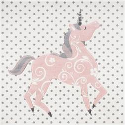 Safavieh Carousel Kids Ivory Gray/Pink