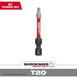 Milwaukee SHOCKWAVE 2 in. Impact Torx T20 Power Bit