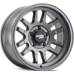 Life Canyon 9310 Series Wheel, 17"x9", 6X5.5 Bolt Pattern, 5" Back Spacing, Satin