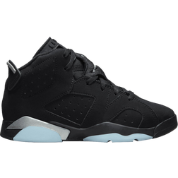 NIKE Air Jordan 6 Retro Chrome PS - Black/Metallic Silver/Black