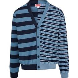 Kenzo Striped Cardigan - Sky Blue