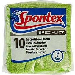 Spontex Specialist 10 Microfibre Cloths