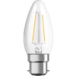 Osram LED-Lampe Candle 2,5W/827 (25W) Clear B22d