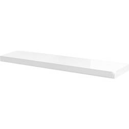 Dolle Estante flotante Big Boy (L x An x Al: 115 x 25 x 5 cm, Blanco brillante, Carga soportada: 30 kg)