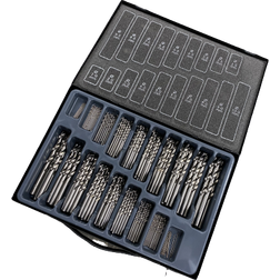 Ruko A214200 HSS-G Metall-spiralborrset 170 delar DIN 338 Cylinderskaft 1 set