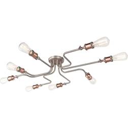 Endon Crossland Grove Halla Ceiling Flush Light