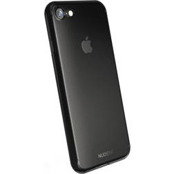 Nudient iPhone 6/7/8/SE Gen. 2 fodral (black transparent)