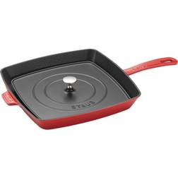 Staub Cast Iron 12-inch Square Press Set